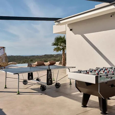 Villa Liodentra Villa, Sports & Wellness With 120m2 Pool, By Thinkvilla Roumeli